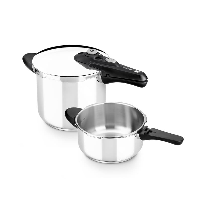 Marmites Express BRA A185105 Acier inoxydable 4 L Ø 22 cm