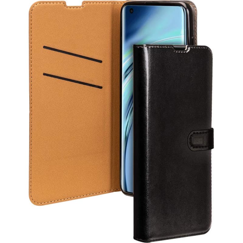 Etui Folio Wallet Xiaomi Mi 11 5G Noir - Fermeture avec languette aima