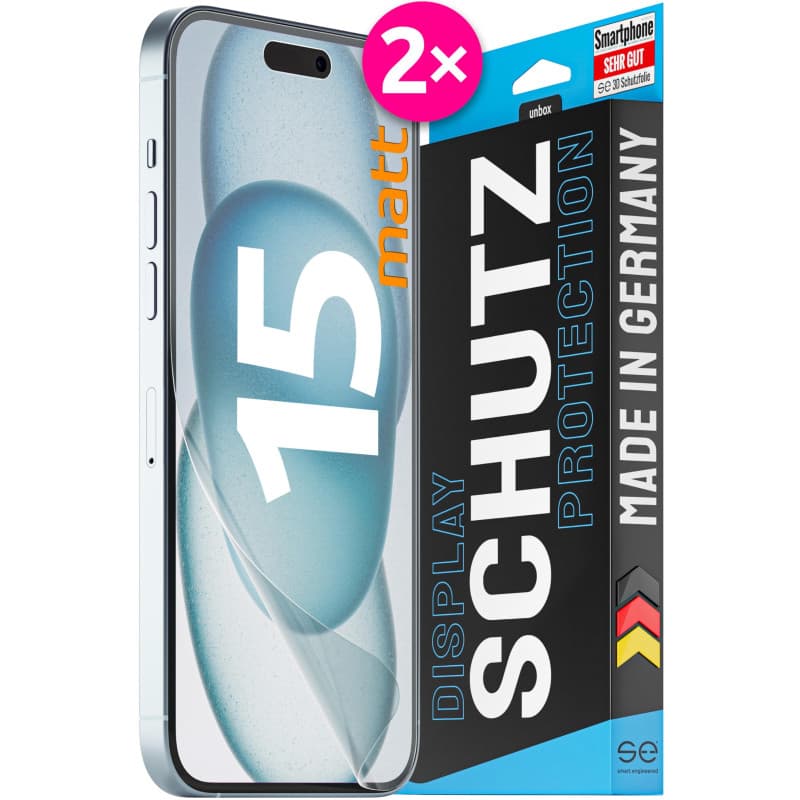 Smart Engineered SE0-F0102-0423-23-M écran et protection arrière de téléphones portables Protection d'écran transparent
