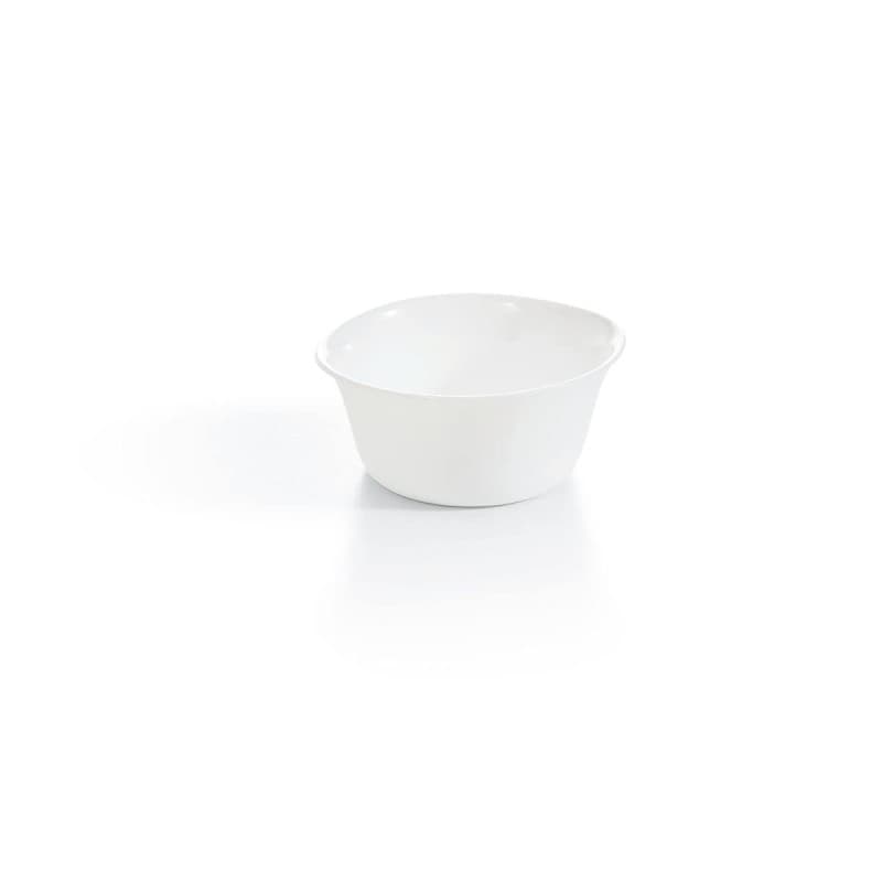 Luminarc - Ramequin rond Blanc Smart Cuisine Carine 250°C - Verre Innovant - Léger et Extra-Résistant - Nettoyage Facile - Fabri