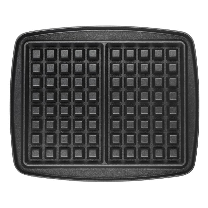 LAGRANGE Jeu de plaques Gaufres, compatible avec tous les gaufriers "Super2", Plaques en aluminium moulé, Revêtement antiadhésif