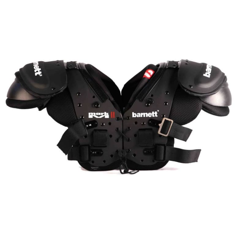 Barnett MARK II Noir Taille XL épaulière de football américain pro, RB-DB-TE