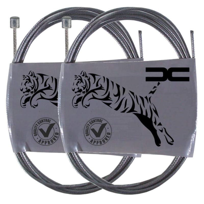 cyclingcolors 2X Cable DE DERAILLEUR Velo VTT Ville Route 2700MM Qualite Acier Cycle