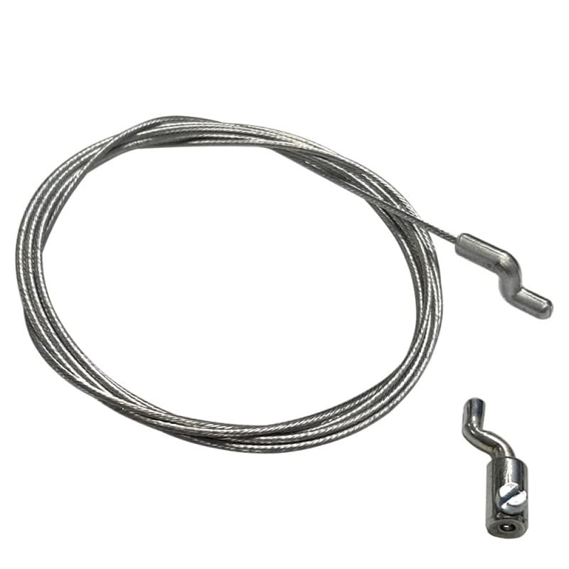 cyclingcolors Câble d'accélérateur tondeuse avec serre-câble Z S kit réparation embout motoculture
