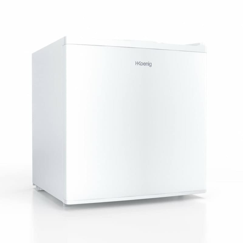 H.Koenig Mini Congélateur à froid statique 34L FGW400 Blanc, Pose Libre, Petite Taille 51cm, Compact, Silencieux, Glaçons, Therm