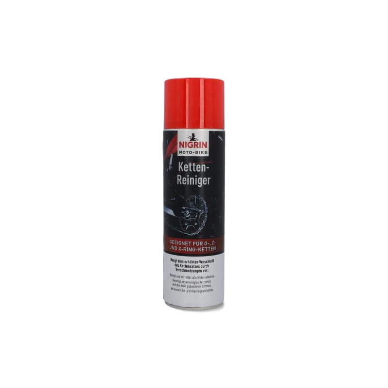 NIGRIN MOTO-BIKE Nettoyant de chaîne de moto pour chaînes O-, Z et X, 500 ml