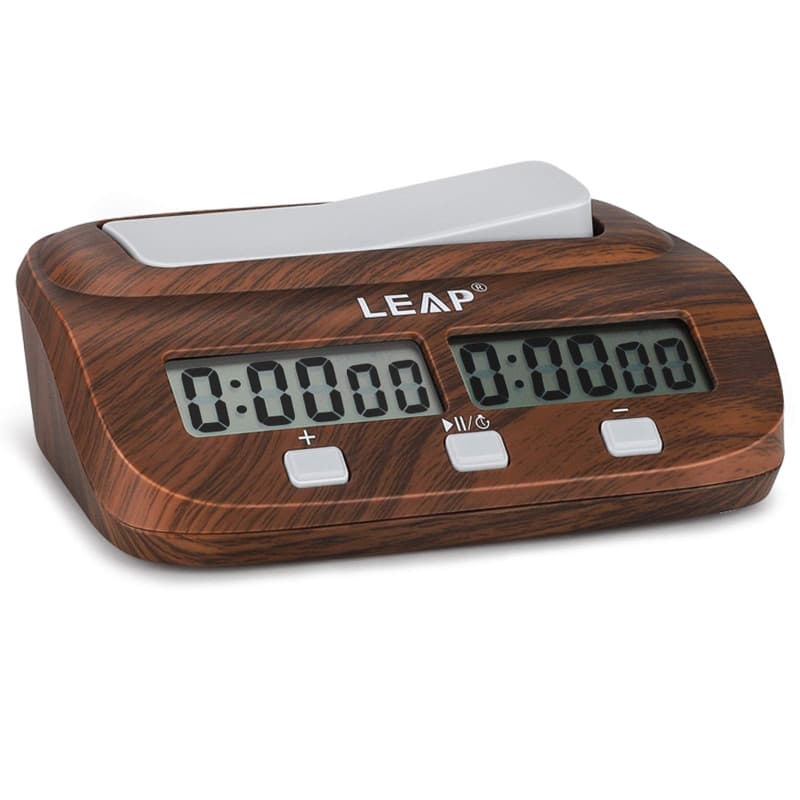 LEAP Horloge d'échecs Pendule d'Échecs Chess Clock chronomètre Professionnel d'échecs, Affichage de Précision Numérique de Haute