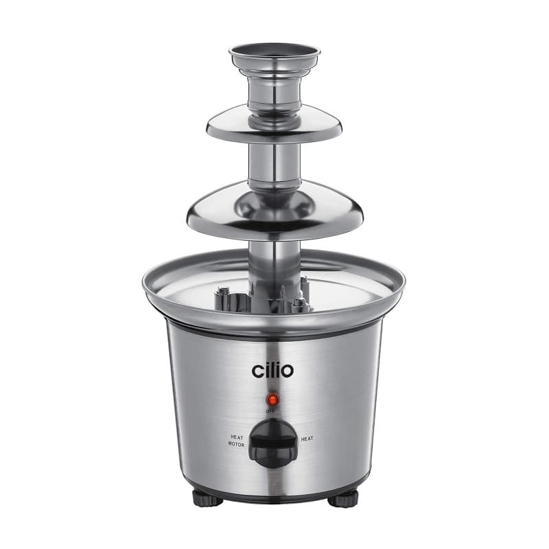 Cilio 490060 Fontaine à Chocolat Pérou Taille Unique Acier Inoxydable