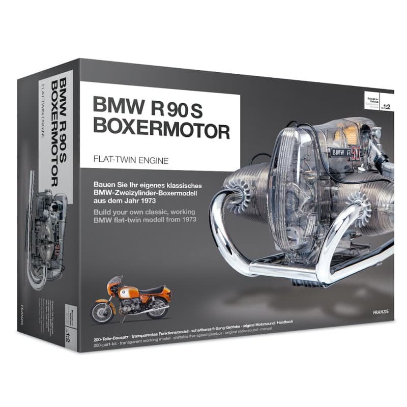 Franzis Verlag Flat-Twin Engine FRANZIS BMW moteur Boxer bicylindre R90S, 67009
