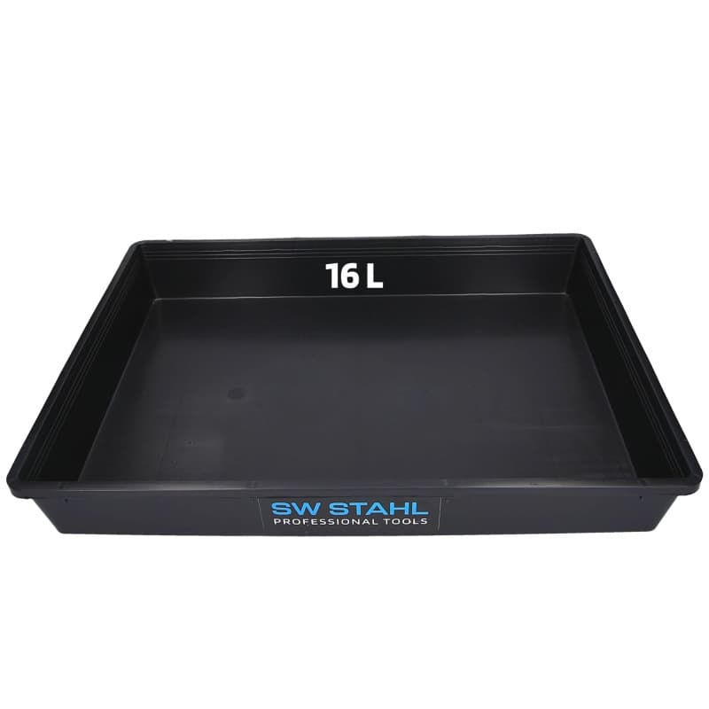 SW-Stahl 07376L Bac collecteur universel en plastique 56 x 43 x 8,5 cm Capacité 16 l Fabriqué en Allemagne