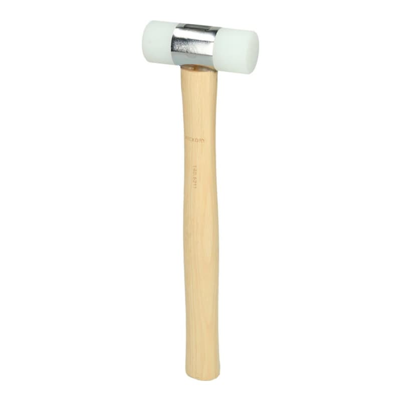 KS TOOLS Maillet à embout nylon 200g - tête Ø28mm - avec manche frêne galbé Multicolore