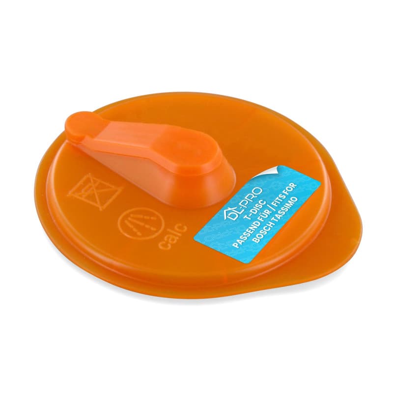 DL-pro Disque de nettoyage TDisc orange pour Bosch Tassimo MyWay Caddy Charmy Joy 576837 17001491 TAS60xx TAS70xx TAS43xx TAS45x