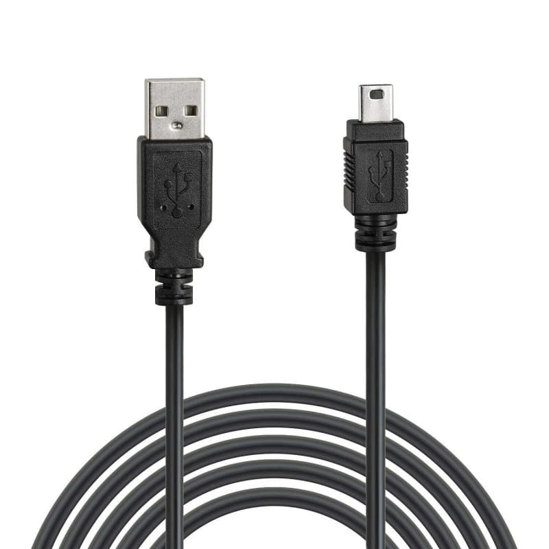 Wicked Chili 3m câble de Charge Compatible avec Dualshock PS3 Manette, câble Mini USB (Fonction Charge and Play, câble USB 2.0 H