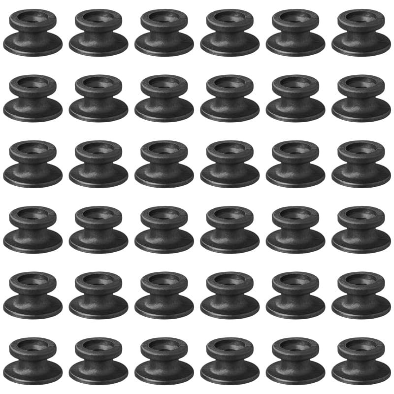 MULTIBROS Lot de 30 boutons de bâche ronds pour remorque, bâche et boutons en plastique