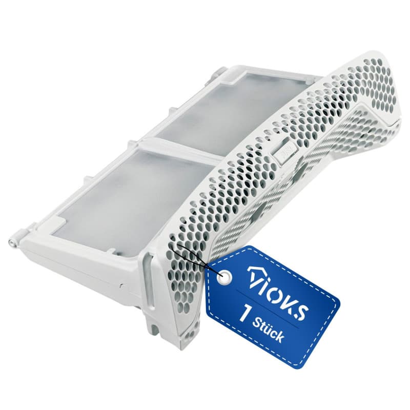 VIOKS Filtre à peluches de rechange pour sèche-linge AEG Electrolux 807453901/9 8074539019 pliable 335х172х80 mm Filtre à peluch