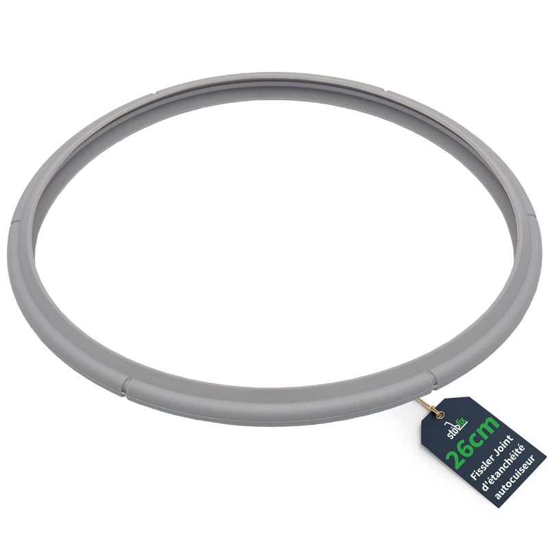 Joint (pour casseroles avec diamètre intérieur 26 cm) pour autocuiseurs Fissler Blue Point, Magic Line, Magic Comfort Basic/Logi