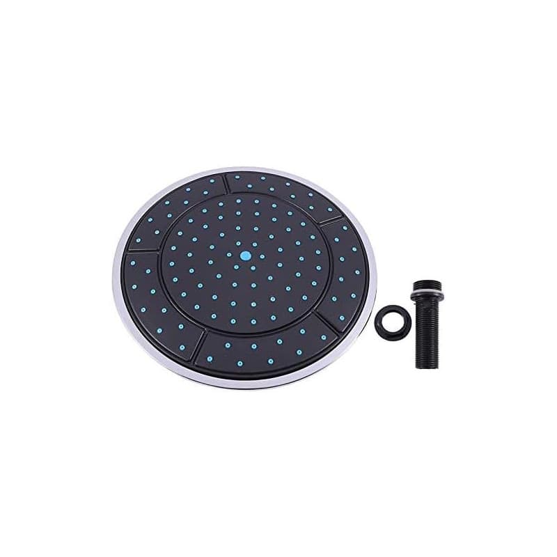 CYSJ 1Pcs Douche Actionnée par Pluie de Ronde en Plastique de 25Cm Accessoires Cabine de Buse de Tête de Toit Dessus de La Chamb