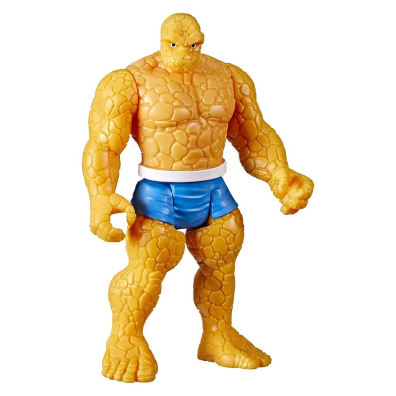 Marvel Hasbro Legends Series Retro 375 Collection, Figurine Marvel's Thing de 9,5 cm F3817 Multicolore