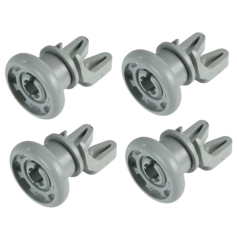 Beko Lot de 4 roulettes pour panier supérieur de lave-vaisselle