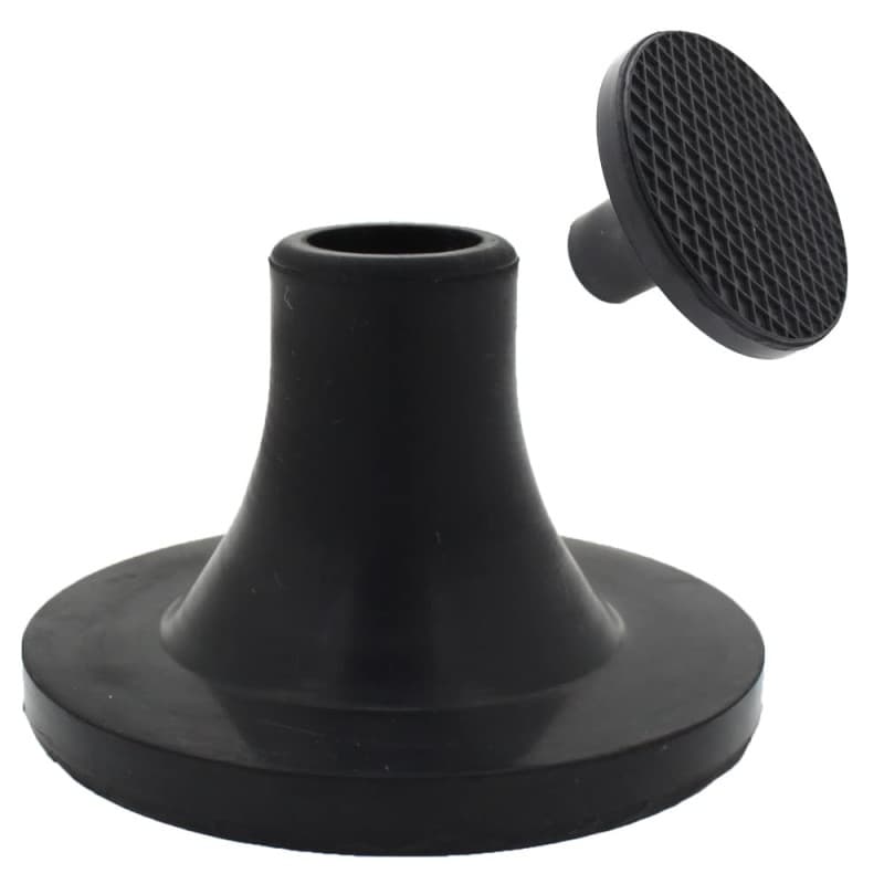 Embout en Caoutchouc avec Grande Base, Virole Autoportant 19mm pour Cannes et Bâtons de Marche - par Lifeswonderful