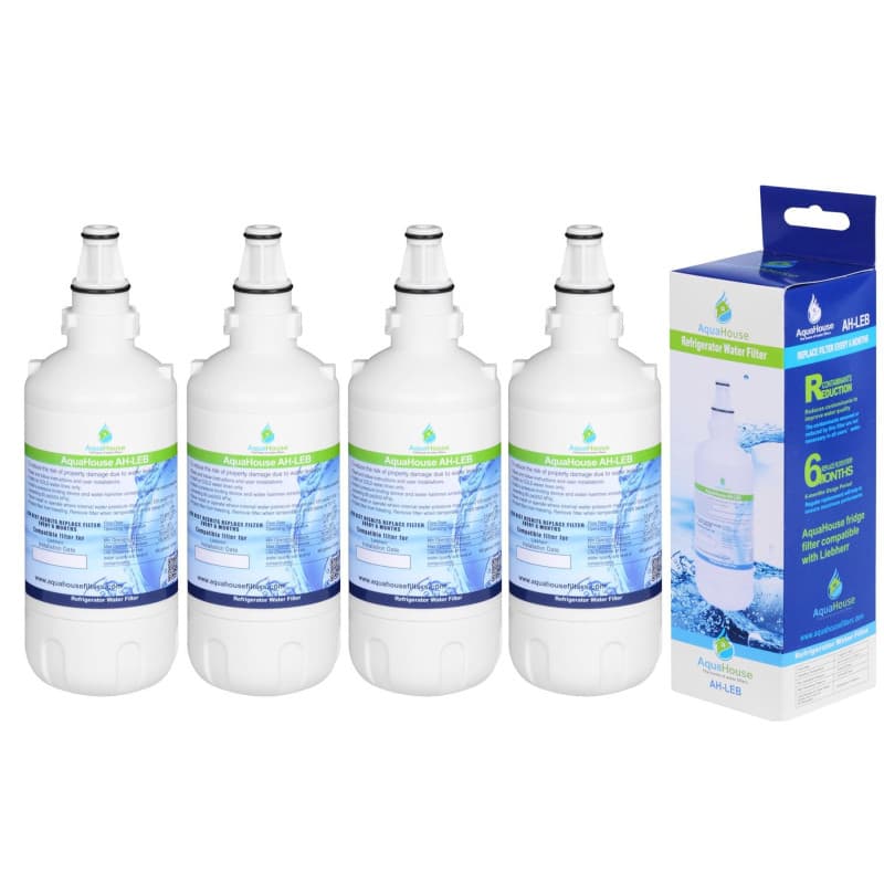 AquaHouse AH-LEB Filtre à eau compatible avec Liebherr CNES réfrigérateurs, remplace la pièce 7440002, 7440000, 7731240 (Paquet