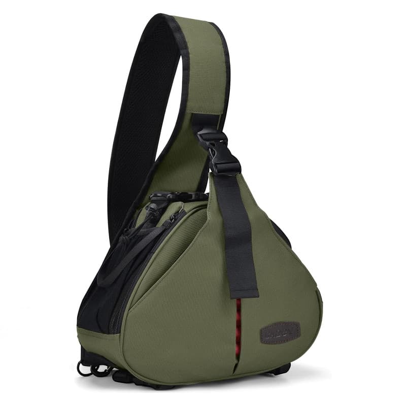 CADeN Sac bandoulière pour appareil photo DSLR/SLR Nikon Canon Sony Mirrorless Reflex