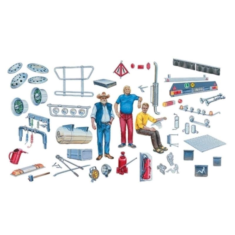 Italeri - I720 - Maquette - Voiture et Camion - Accessoires Camions - Echelle 1:24