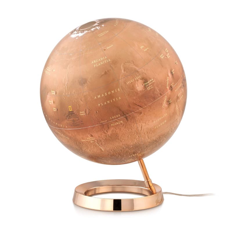 National Geographic 8007239977198 Globe terrestre, rouge