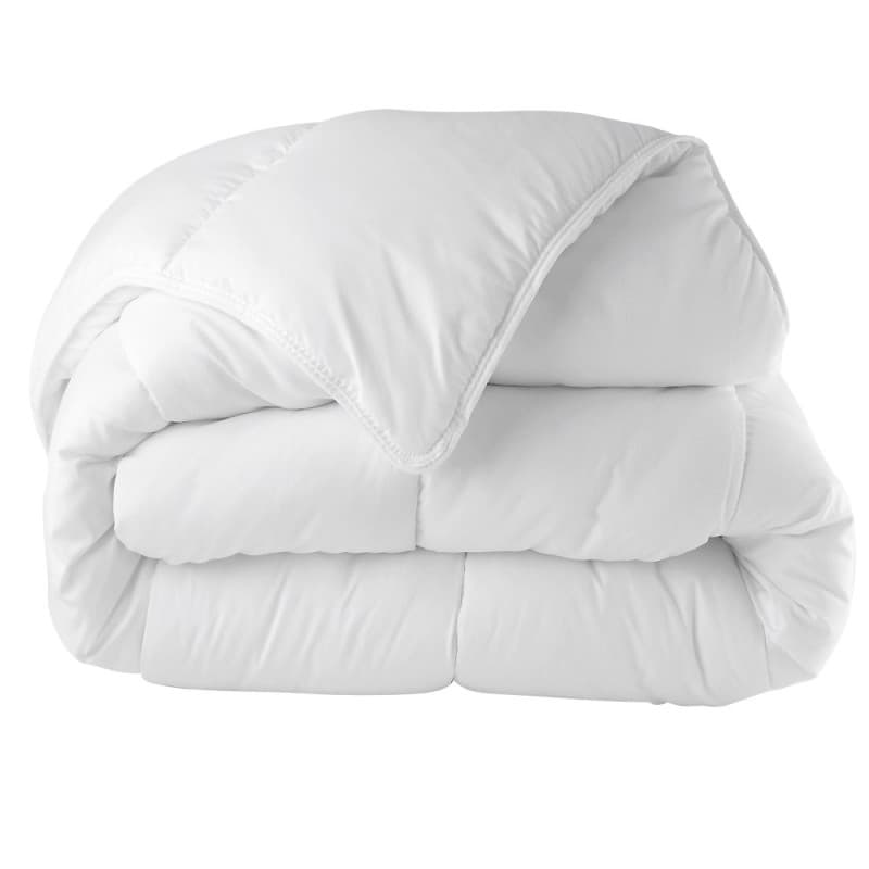 Couette blanche 450GR/M² "FABRICATION FRANCAISE" (1 place) 140 x 200