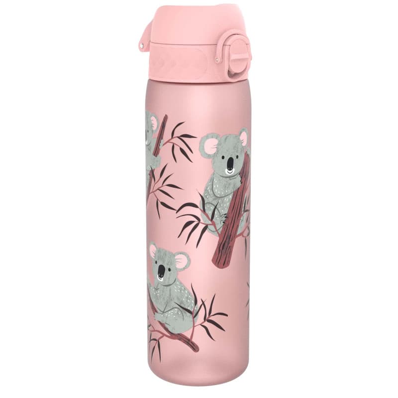 Ion8 Gourde, 500ml, Anti-Fuite, Facile à Ouvrir, Verrouillage Sécurisé, Lavable en Lave-vaisselle, Sans BPA, Poignée de Transpor