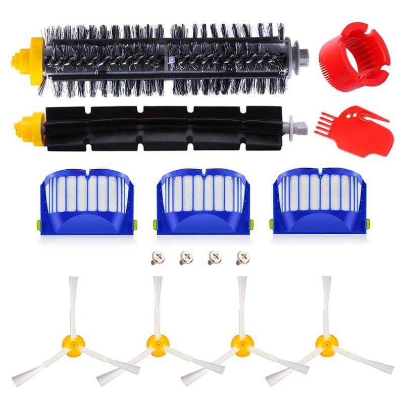Remplaçant kit Brosses secours d'accessoires pour iRobot Roomba série 600 610 614 620 625 630 635 640 645 650 655 660 665 670 67