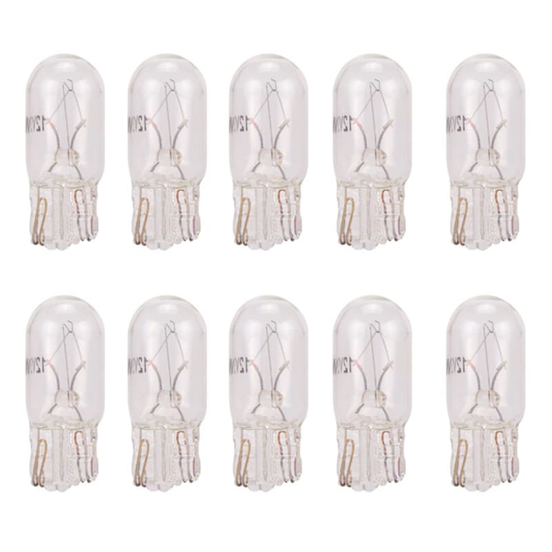 iJiZuo 10pcs Blanc T10 Ampoules LED, 5W Plaque D'Immatriculation Light, Feux de Positionnement Latéraux Plaque D'immatriculation