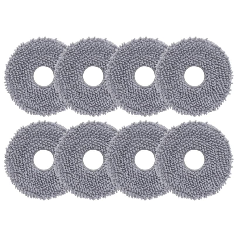 Geoviizon Lot de 8 serpillères de rechange pour robot Roborock Q Revo/Qrevo MaxV/Qrevo Master/Qrevo Slim/Qrevo Pro/Qrevo S/Qrevo
