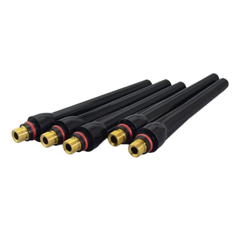 RIVERWELD Bouchon Arrière TIG Longs 57Y02 - Compatible QQ300 PTA DB SR WP 17 18 26 Accessoires Torche de Soudage - 5 Pièces
