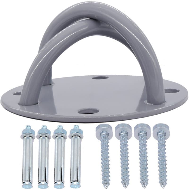 Skyocean Mont Fourchette pour Gym & Home Suspension Sangles Ancrer Anneaux Olympiques Fitness Training Yoga Swing Bataille Corde