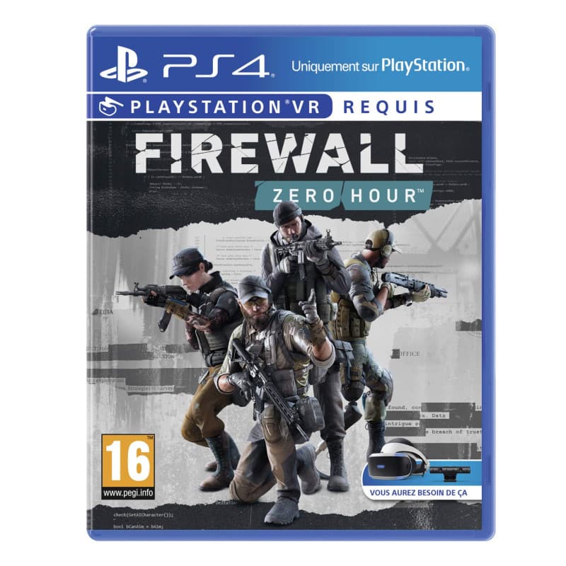 Sony, Firewall PS4 VR, 1 Joueur, Mode Multijoueurs Disponible, Version Physique avec CD, En Français, PEGI 16+, Jeu pour PlaySta