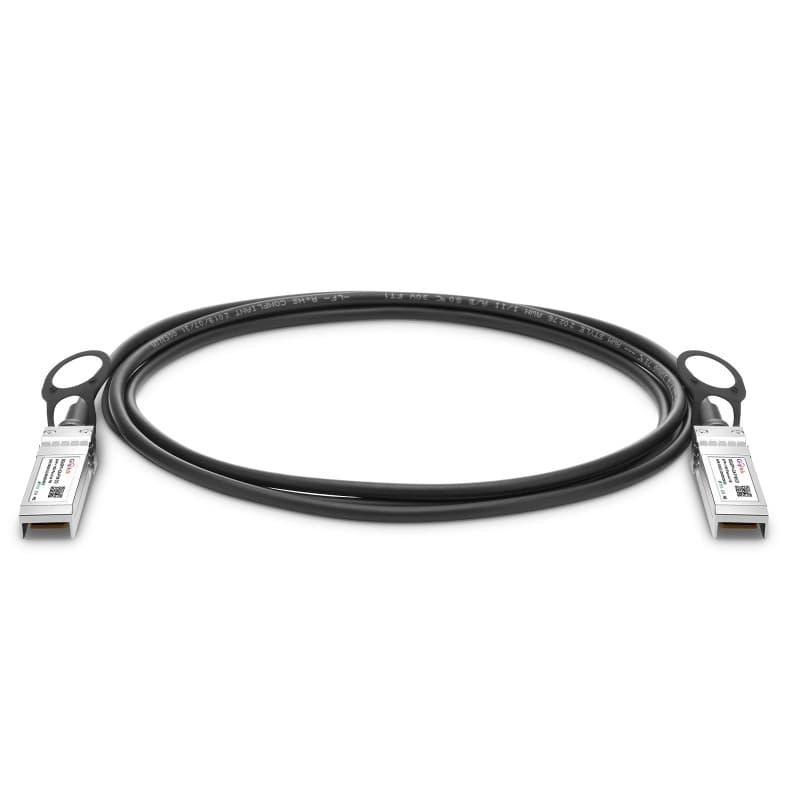 GIQITCK 10G SFP+ DAC Câble 1m(3ft), 10Gb SFP+ Câble DAC Passif à Double axe AWG30 Compatible avec Cisco SFP-H10GB-CU1M, Ubiquiti