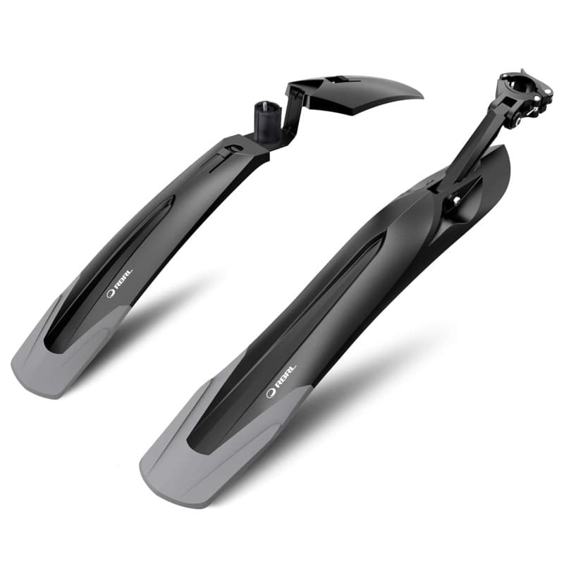 RBRL Garde - Boue de Vélo Universelle Réglable, Epaissir Elargir Set de Garde-Boue vélo pour VTT/BMX pour protéger de l'eau et d