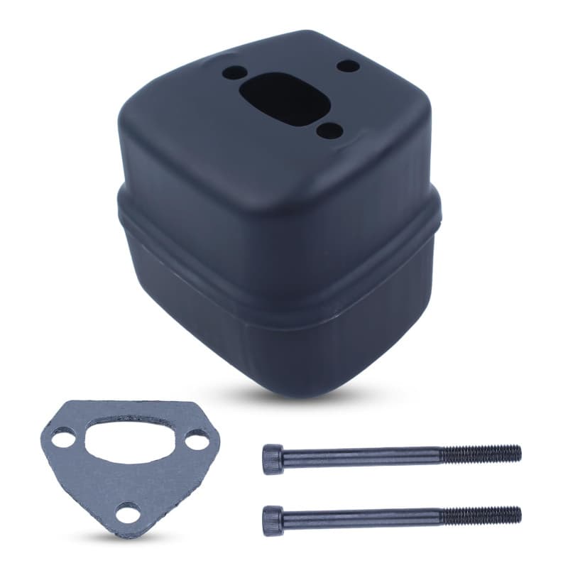Haishine Kit d'échappement de silencieux pour Husqvarna 36 41 136 137 141 142 Partie de la Tronçonneuse Silent Block # 530069415