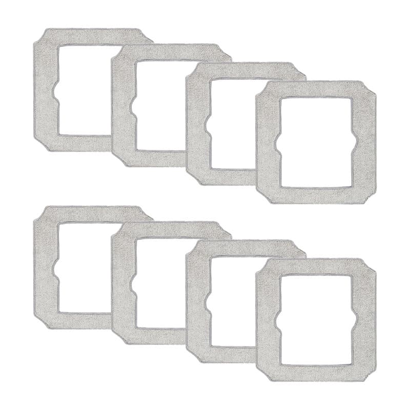Odashen Lot de 8 chiffons de nettoyage pour robot aspirateur de fenêtre ECOVACS Winbot Mini, W-CC02-0012, lavables et réutilisab