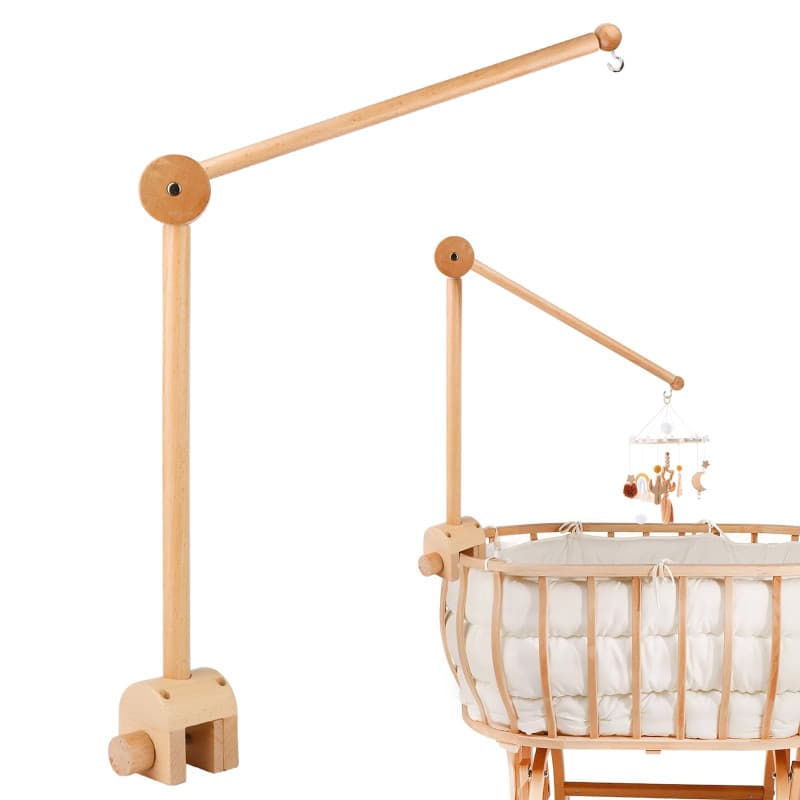 Support Mobile Bebe, Support Pour Mobile Réglable Pour Table à Langer Pour Chambre D'enfant, Mobile Bebe Bois Pour Bébé, Support