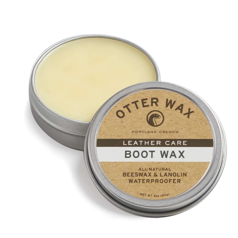 Otter Cire de coffre Cire | 56,7 gram | Entièrement naturelle et cuir Imperméabilisant | Made in USA