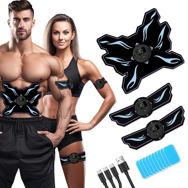 GROSBEAK NF-31-N Electrostimulateur Musculaire Adulte Unisexe, Violet, médium