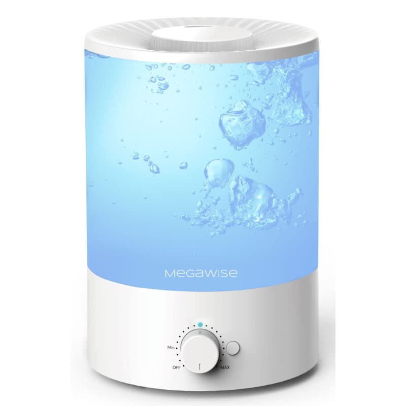 Megawise cool Mist Humidificateur, 3,5 litres top remplissage humidificateur à ultrasons pour chambre à coucher, Chambre de bébé