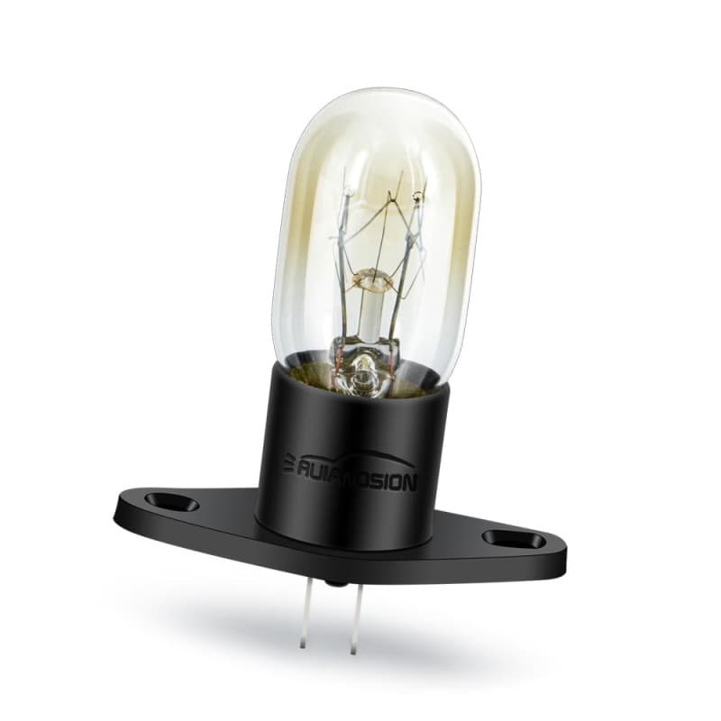 Ruiandsion Ampoule micro-ondes T170 Base 230V 20W Ampoule micro-ondes pour lampe universelle de four à micro-ondes poire, blanc