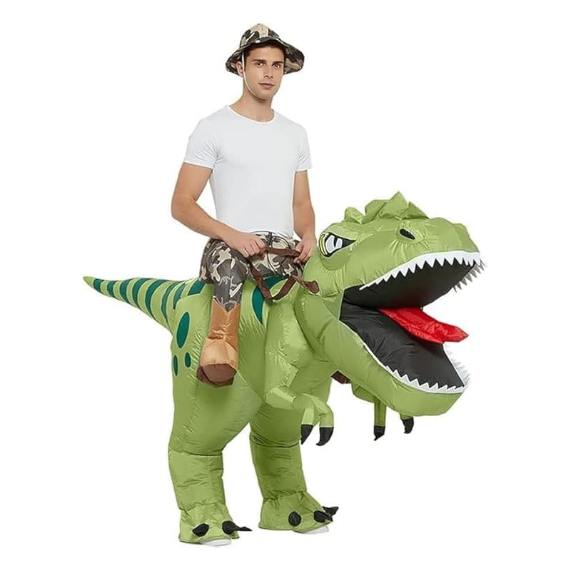 FXICH costume dinosaure gonflable pour adulte,costume dinosaure gonflable pour Halloween,costume gonflable pour déguisement,jeu