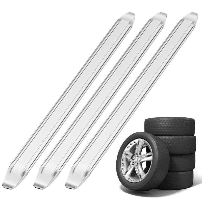 Traxenta 3 Pièces demonte pneu moto, 30cm démonte pneu voiture, demonte pneu trottinette, démonte-pneu en métal, demonte rneu vo