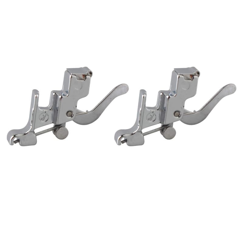Jopto Lot de 2 Adaptateurs Encliquetables et Durables pour Pied Presseur de Machines à Coudre à Tige Basse de Marque Brother, Si