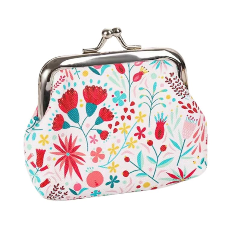 Cuir Porte-Monnaie,Mini Porte-Monnaie Rétro à Fermoir,Porte-Monnaie Femme à Fermoir,Porte Monnaie Enfant Vintage à la Mode,Poche