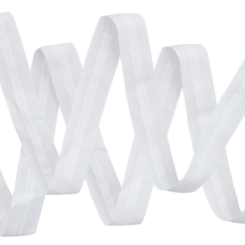 Ruban à Rideaux,Blanc Ruban Fronceur de Rideau,Ruban Plissé Rideau en Ruban Amovible et Pliable,Accessoires pour Rideaux,pour Ri
